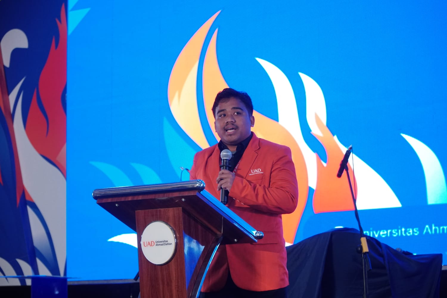 Sambutan Presiden Mahasiswa BEM UAD dalam Opening Ceremony P2K Prakasa 2026